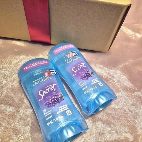 Gel Khử Mùi Secret Luxe Lavender 73g - Oải Hương Thư Giãn, Khử Mùi Hiệu Quả, Dạng Gel Tiện Lợi, Không Gây Kích Ứng Da