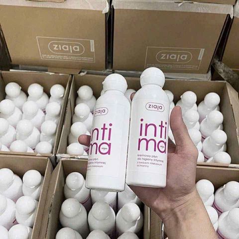Dung dịch vệ sinh Ziaja Intima 200ml (hồng – ngăn ngừa viêm)