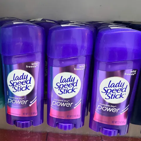 Lăn Khử Mùi Lady Speed Stick Wild Freesia 65g - Hương Hoa Tự Nhiên, Giúp Ngăn Ngừa Mùi Hiệu Quả Suốt 24 Giờ