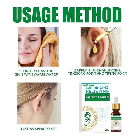 Dung Dịch Nhỏ Tai Ngải Cứu 20ML - Hỗ Trợ Giảm Ù Tai Từ Thiên Nhiên, Chăm Sóc Sức Khỏe Tai Tự Nhiên
