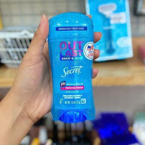 Gel khử mùi Secret Protecting Powder 73g - Hương phấn nhẹ, kháng khuẩn, tự tin suốt cả ngày, sản phẩm chăm sóc cơ thể hiệu quả
