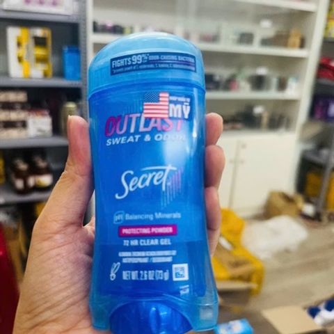 Gel khử mùi Secret Protecting Powder 73g - Hương phấn nhẹ, kháng khuẩn, tự tin suốt cả ngày, sản phẩm chăm sóc cơ thể hiệu quả