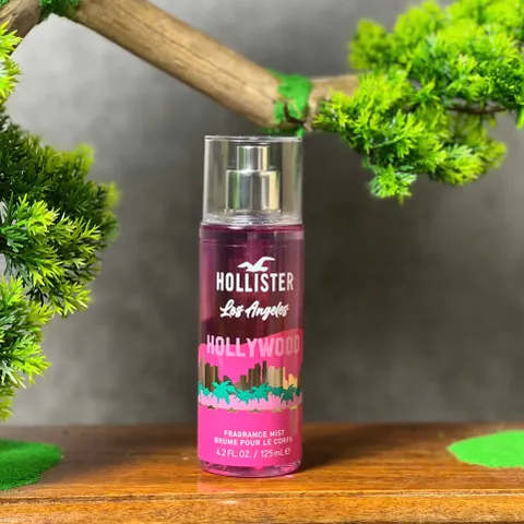 Xịt thơm toàn thân nữ Hollister California 125ml - Hương hoa cỏ trái cây tươi mát, gợi nhớ không khí biển Santa Monica, Palms Springs, và San Francisco