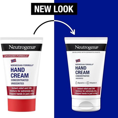 Kem Dưỡng Da Tay Neutrogena Norwegian Formula Hand Cream 50g - Không Mùi, Giàu Dưỡng Ẩm, Phù Hợp Da Nhạy Cảm, Chính Hãng Mỹ