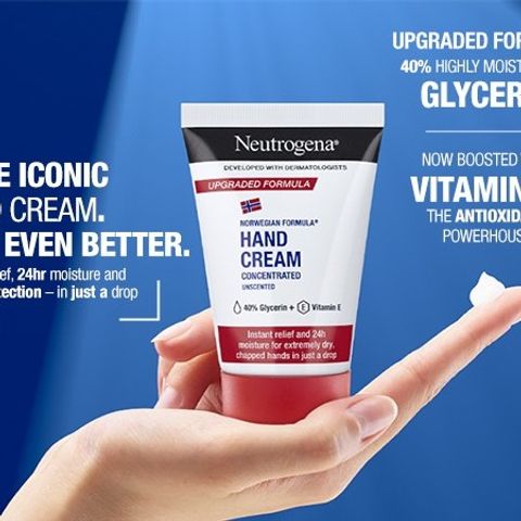 Kem Dưỡng Da Tay Neutrogena Norwegian Formula Hand Cream 50g - Không Mùi, Giàu Dưỡng Ẩm, Phù Hợp Da Nhạy Cảm, Chính Hãng Mỹ