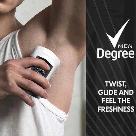 Lăn khử mùi Degree Men Ultraclear Black + White 76g – chống ố