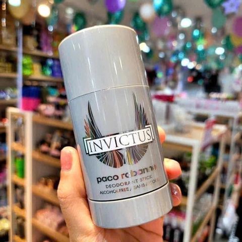 Lăn Khử Mùi Nam Paco Rabanne Invictus 75ml - Hương Tươi Mát Thể Thao, Đem Lại Sự Tự Tin Suốt Ngày