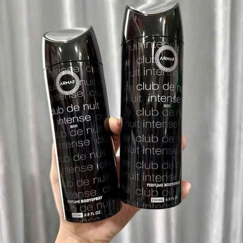 Xịt Khử Mùi Armaf Club De Nuit Men Body Spray 200ml - Hương Thơm Nam Tính, Sang Trọng, Thời Trang, Duy Trì Tự Tin