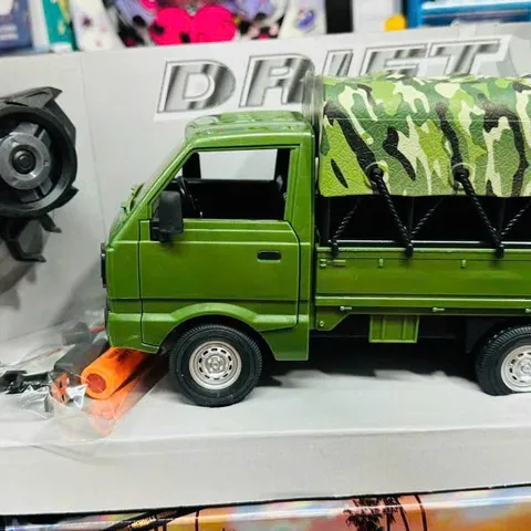 Xe ô tô tải điều khiển từ xa 922 - chạy bằng pin sạc có đèn và âm thanh mở được cửa cho trẻ em yêu thích xe ô tô tải