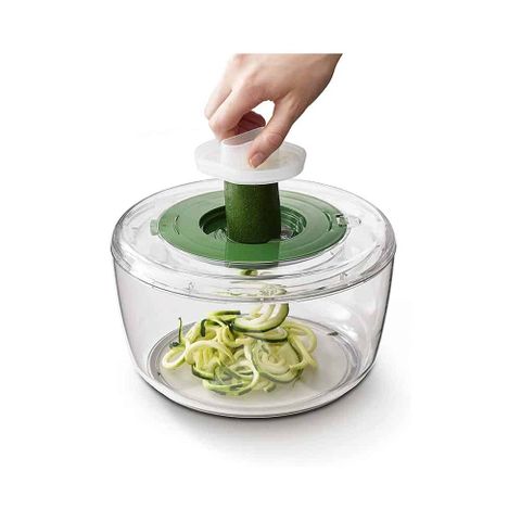Rổ Quay Rau Joseph Joseph 20154 - Bộ Dụng Cụ Làm Salad Thông Minh Với 4 Đĩa Hoán Đổi, An Toàn và Tiện Lợi