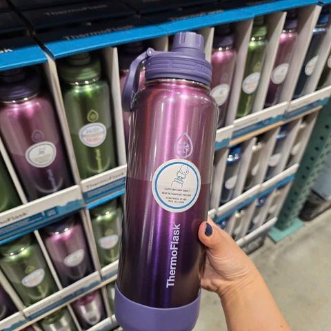 Bình Giữ Nhiệt ThermoFlask 1.2 Lít - Thiết Kế Chống Rỉ Nước, Giữ Nóng/Lạnh Lên Đến 24 Giờ, Dụng Cụ Học Tập & Văn Phòng Chính Hãng Mỹ