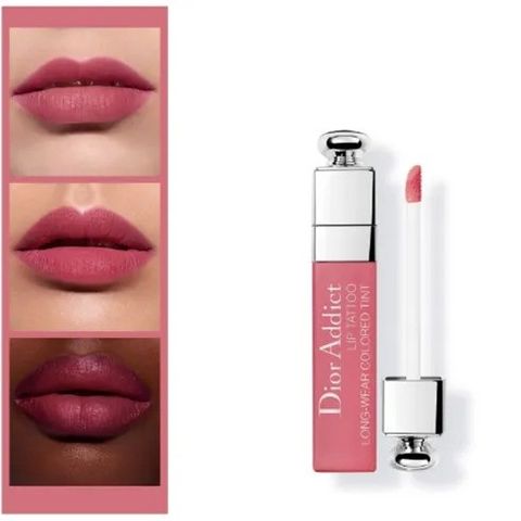 Son Dior Addict Lip Tattoo Màu 351 Natural Nude - Son Môi Chính Hãng Từ Dior, Độ Bám Màu Lâu, Chất Son Dưỡng Mịn Màng