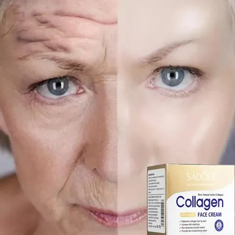 Kem Dưỡng Trắng Da Cấp Ẩm Collagen Sadoer - Dưỡng Ẩm Tối Ưu, Làm Sáng Da, Giảm Nếp Nhăn, Se Khít Lỗ Chân Lông, Da Mặt Mịn Màng
