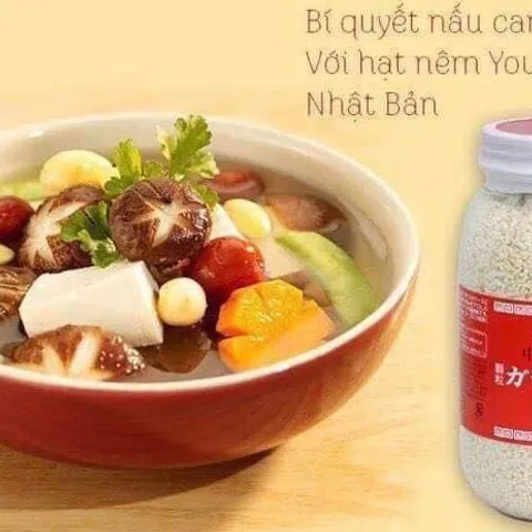 Hạt Nêm Youki Nhật Bản 300g - Gia Vị Tự Nhiên Thêm Hương Vị Cho Món Ăn Ngon - Hàng Chính Hãng, An Toàn, Không Hóa Chất