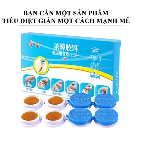 Nhãn Dán Diệt Gián Sinh Học An Toàn - Giải Pháp Hiệu Quả Đảm Bảo Không Gian Sống Sạch Sẽ, Không Hóa Chất Độc Hại