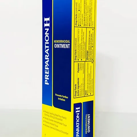 Kem bôi Trĩ Preparation H Hemorrhoidal Ointment 57g - Giảm đau, sưng, ngứa do trĩ, cho cả người lớn và trẻ em từ 12 tuổi trở lên.
