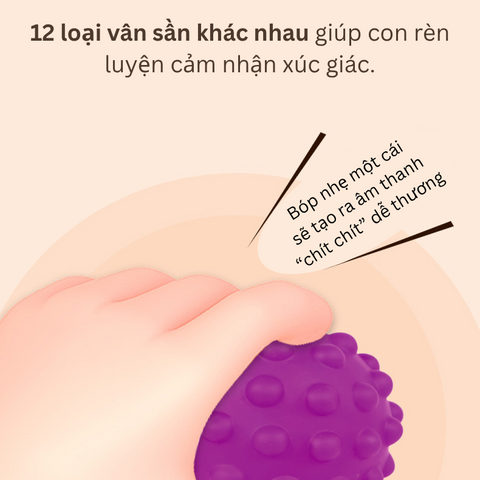 Hộp Thả Bóng Cầu Vồng Montessori Seseele - Đồ Chơi Giáo Dục Phát Triển Kỹ Năng Nhận Thức Cho Bé, Bóng Sillicon An Toàn