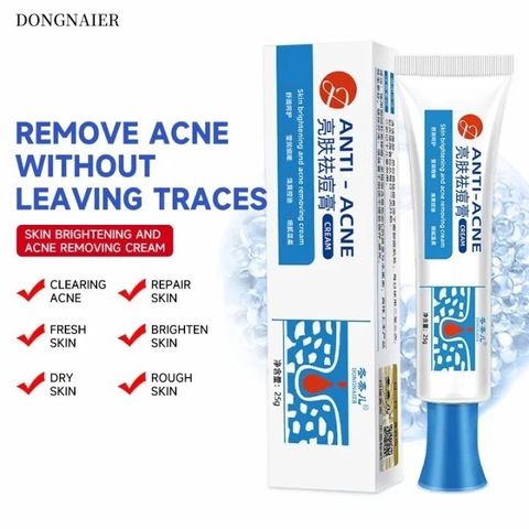 Gel Loại Bỏ Mụn - Kem Giảm Mụn Nhanh 25g, Hỗ Trợ Mờ Vết Thâm, Kiểm Soát Dầu, Phục Hồi Da, Sản Phẩm Chăm Sóc Da Chất Lượng