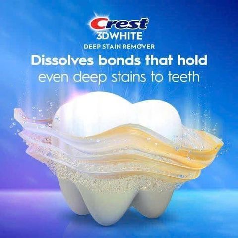 Kem đánh răng Crest 3D Brilliance - Tẩy trắng sâu vết ố hiệu quả, hương bạc hà tươi mát, an toàn cho men răng, sản phẩm từ Mỹ
