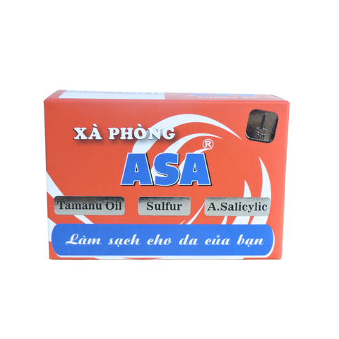 Xà Phòng ASA Kháng Khuẩn - Làm Sạch Da, Ngăn Ngừa Mụn, Hỗ Trợ Da Mịn Màng, Chăm Sóc Cơ Thể Tốt Nhất
