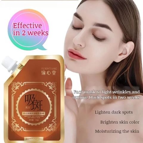 Mặt Nạ Lột Mụn Đầu Đen & Thâm Nám - Giải Pháp Làm Sạch Da, Se Khít Lỗ Chân Lông, Và Ngăn Ngừa Dầu Thừa, 100g