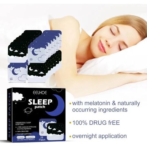28 Miếng Dán Ngủ Sâu EELHOE - Giúp Thư Giãn, Thành Phần Tự Nhiên, Dễ Sử Dụng, Thoải Mái Cho Giấc Ngủ Tốt Hơn