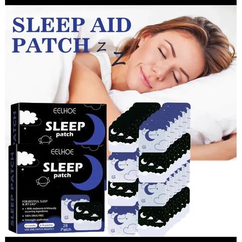 28 Miếng Dán Ngủ Sâu EELHOE - Giúp Thư Giãn, Thành Phần Tự Nhiên, Dễ Sử Dụng, Thoải Mái Cho Giấc Ngủ Tốt Hơn