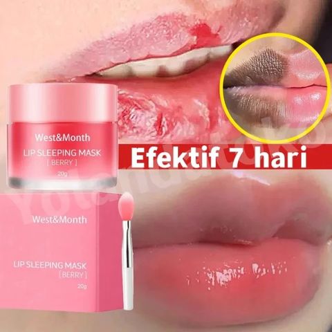 Mặt Nạ Ngủ Cho Môi LANEIGE Lip Sleeping Mask Hương Berry Hàn Quốc - Dưỡng Ẩm, Làm Sạch Tế Bào Chết, Đôi Môi Mịn Màng, Căng Mọng