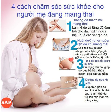 Kem AICHUN Ngăn Ngừa Rạn Da 60g - Dưỡng Ẩm, Phục Hồi Vết Rạn, Cải Thiện Đàn Hồi Da Cho Phụ Nữ Mang Thai và Sau Sinh