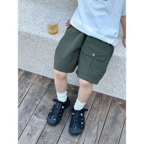 Quần Short Đa Năng Cotton Nhăn Mỏng Mát Nhanh Khô Cho Bé Trai Bé Gái - Phong Cách Hàn Quốc Thoải Mái Mùa Hè