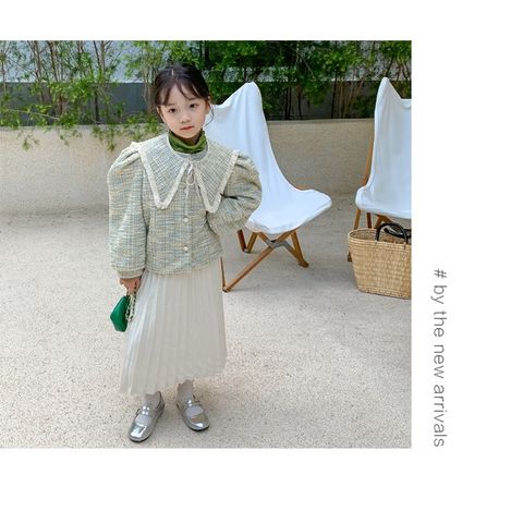 Áo Khoác Dệt Kim Tay Bồng Dáng Ngắn Phong Cách Hàn Quốc Cho Bé Gái - Thời Trang Trẻ Em Yêu Thích, Hàng Sale Chất Lượng Cao