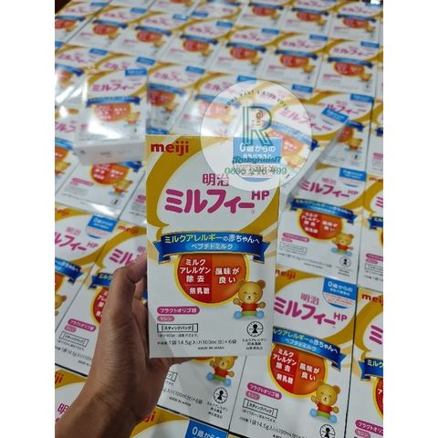 Sữa Meiji HP Thanh Dễ Uống Cho Trẻ Dị Ứng Đạm Bò, Không Lactose - Dành Cho Bé Từ Sơ Sinh Đến 3 Tuổi