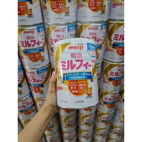 Sữa Meiji HP Thanh Dễ Uống Cho Trẻ Dị Ứng Đạm Bò, Không Lactose - Dành Cho Bé Từ Sơ Sinh Đến 3 Tuổi