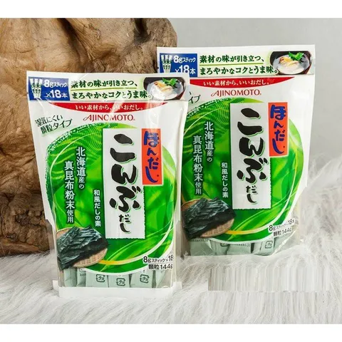 Hạt Nêm Rong Biển Ajinomoto Nhật Bản 112g - Gia Vị Tự Nhiên Kích Thích Khẩu Vị Cho Gia Đình, Dành Cho Bé Yêu