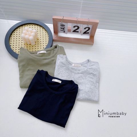[MINIUMBABY] Bộ Đồ Thun Tăm Sát Nách Siêu Mềm Mịn Co Dãn Cho Bé Ngày Hè Năng Động