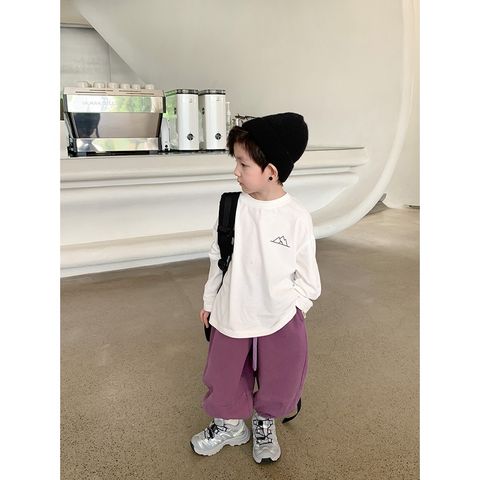 Áo Dài Tay Thu Đông Cho Bé Trai - Hoạ Tiết Mountain Thời Trang Hàn Quốc, Cotton Thoáng Mát, Size 90-140