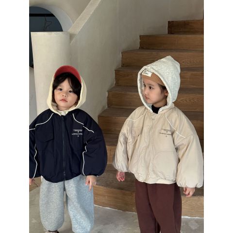 Áo Khoác Cotton Trần Bông Dày Có Mũ Cho Bé Gái & Bé Trai - Phong Cách Rộng Mùa Đông, Size 80-150, Siêu Ấm 2024