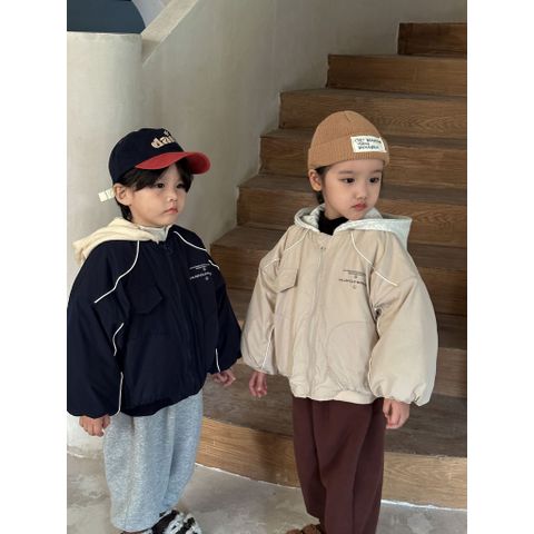 Áo Khoác Cotton Trần Bông Dày Có Mũ Cho Bé Gái & Bé Trai - Phong Cách Rộng Mùa Đông, Size 80-150, Siêu Ấm 2024