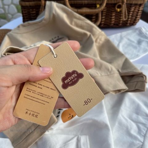 Áo Thun Dài Tay Hạt Dẻ và Smile Thu Đông CHO BÉ Chất Cotton thấm hút thoải mái