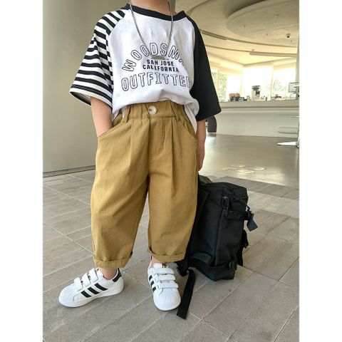Quần Dài Ống Đứng Mùa Hè Cho Bé Trai Bé Gái - Quần Thô Mỏng Nhẹ, Thoáng Mát, Basic Màu Sắc Đẹp Cho Ngày Hè Năng Động
