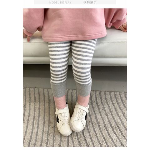 Quần Legging Len Sọc Thu Đông Dày Dặn Cho Bé Phong Cách Hàn Quốc 2023