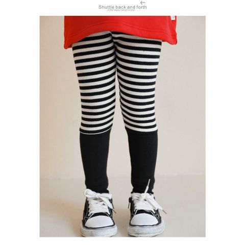 Quần Legging Len Sọc Thu Đông Dày Dặn Cho Bé Phong Cách Hàn Quốc 2023