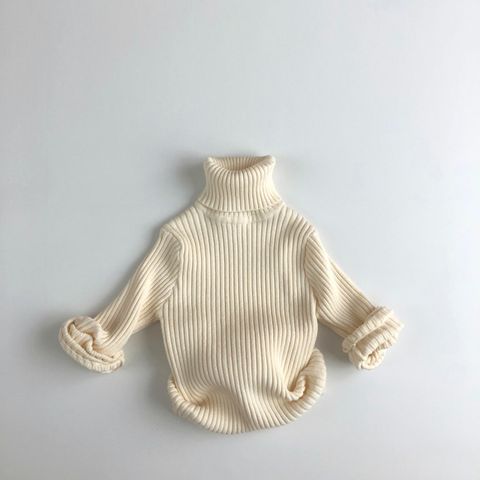 Áo Len Cổ Cao Hàn Quốc Cho Bé - Siêu Giữ Ấm, Thiết Kế Thời Thượng Mùa Thu Đông, Áo Cho Bé Trai & Bé Gái, Nhiều Màu Sắc ấm áp