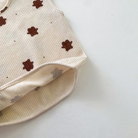 [2023] Đồ Bộ Sát Nách Cotton Tổ Ong Thoáng Mát Cho Bé Trai, Bé Gái