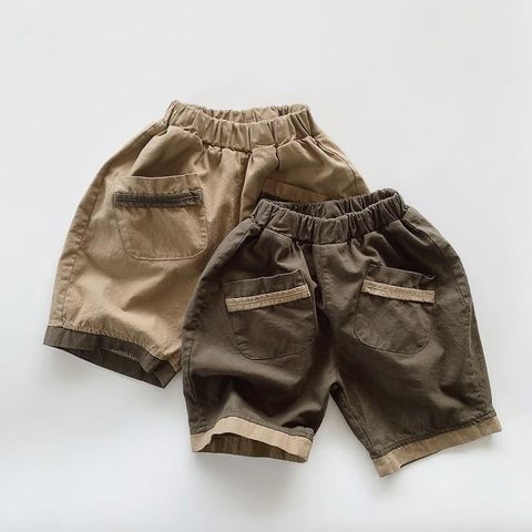 Quần Short Kaki Hàn Quốc Cho Bé Trai - Phong Cách Năng Động, Chất Cotton Mềm Mịn, Thoáng Mát, Đi Chơi Mùa Hè