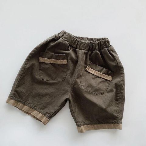 Quần Short Kaki Hàn Quốc Cho Bé Trai - Phong Cách Năng Động, Chất Cotton Mềm Mịn, Thoáng Mát, Đi Chơi Mùa Hè