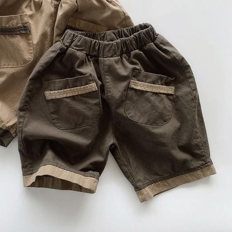 Quần Short Kaki Hàn Quốc Cho Bé Trai - Phong Cách Năng Động, Chất Cotton Mềm Mịn, Thoáng Mát, Đi Chơi Mùa Hè