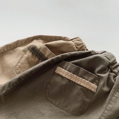 Quần Short Kaki Hàn Quốc Cho Bé Trai - Phong Cách Năng Động, Chất Cotton Mềm Mịn, Thoáng Mát, Đi Chơi Mùa Hè