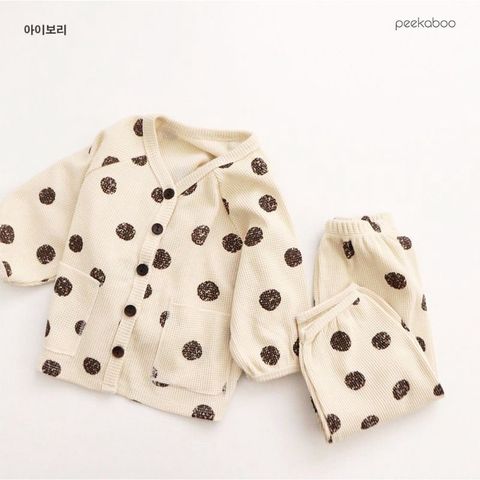 [PEEKABOO] Bộ Dài Tay Chấm Bi Thu Đông Cho Bé Mới Nhất 2021