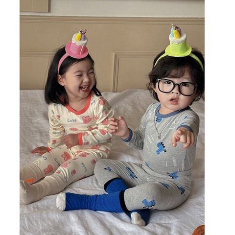 Bộ Quần Áo Thu Đông Cho Bé Hoạ Tiết Động Vật Xinh Xắn - Chất Cotton Mềm Mại, Size 1-6 Tuổi